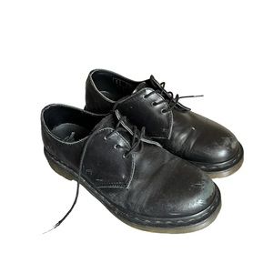 Dr. Martens Black leather loafer shoes